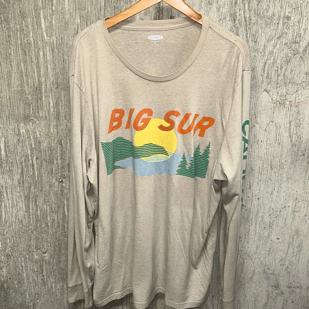 Big Sur California Long Sleeve T-shirt-‎ XXL